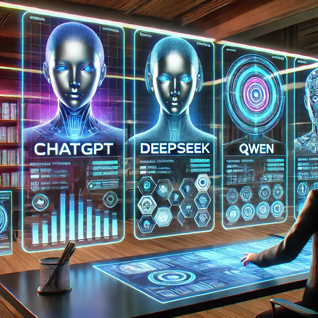 ChatGPT vs Deepseek vs Qwen