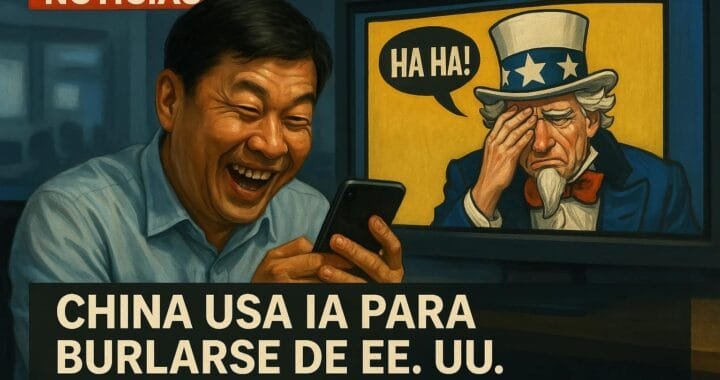 China usa IA para burlarse de EE.UU. con memes virales