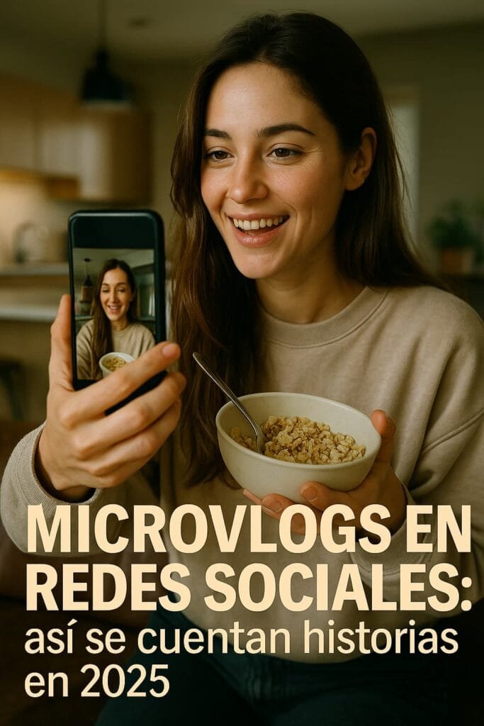 Microvlogs en redes sociales