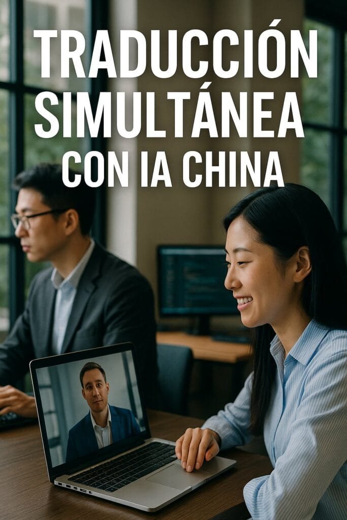 Traducción simultánea con IA China
