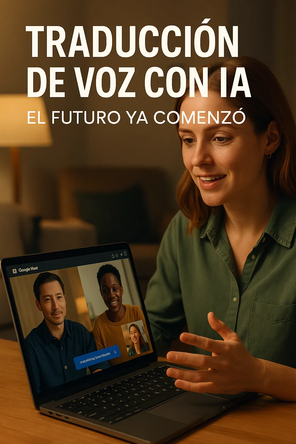 Traducción de voz con IA