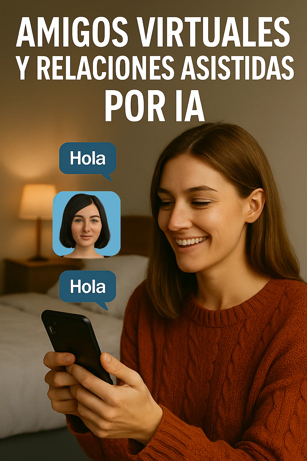 Amigos virtuales y relaciones asistidas por IA