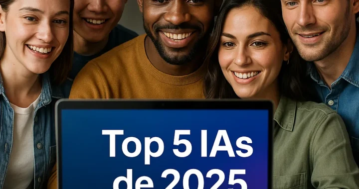Top 5 IAs de 2025: ¿Cuál se lleva la corona este 2025?