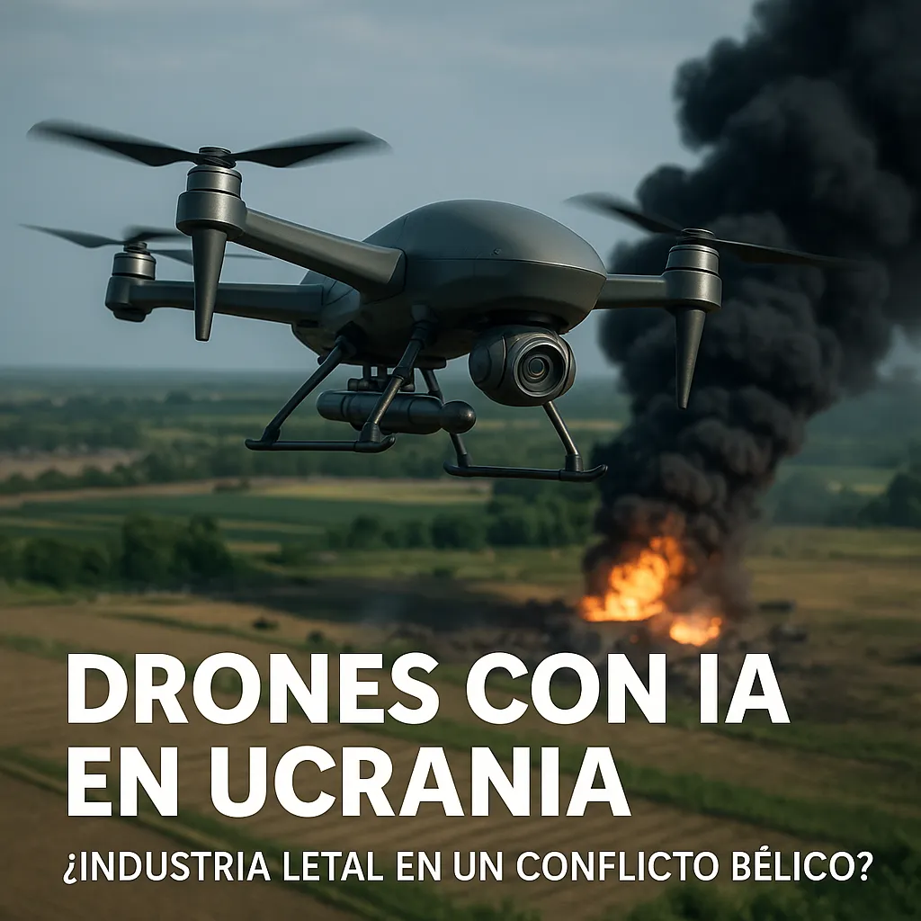 Drones con IA en Ucrania
