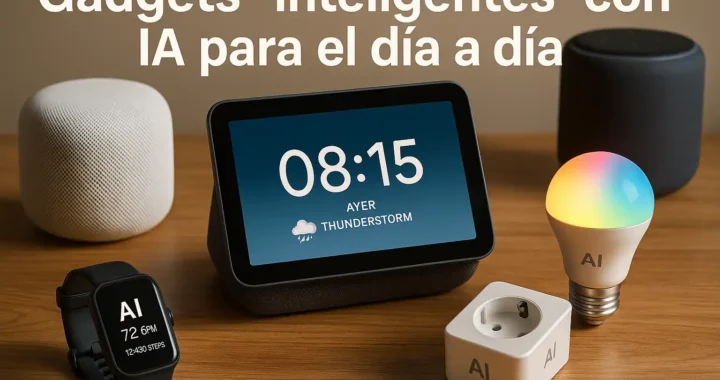 Gadgets con IA para el día a día: ¿Revolución doméstica?