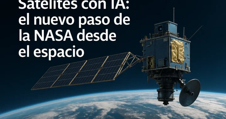 Satélites con IA: la apuesta de la NASA que cambia todo