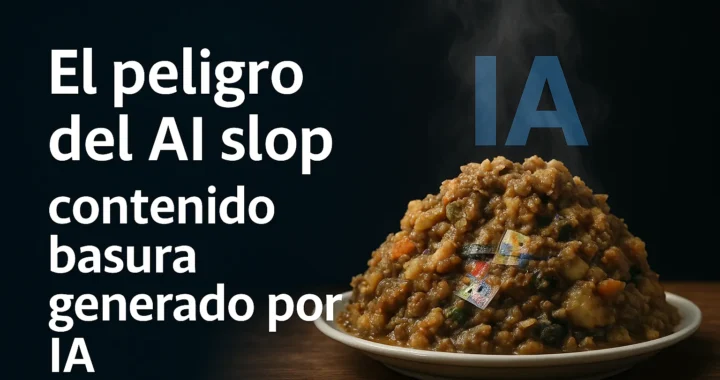 El peligro del AI slop: contenido basura generado por IA